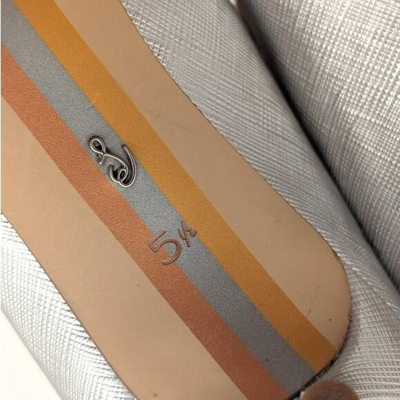 Sam Edelman Franci Kitten Heel Pump Women's Pointed Toe Silver Size US5.5M EU36 - Picture 9 of 9